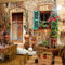 BYSQX Vlies Tapeten Wandtapete Retro Nostalgisch Weinglas Kaffee 3D Wandbild Tapete Vlies Tapete Wandtapete Tapete Wohnzimmer Wanddekoration Fototapete 3D Tapete Effekt Wandbild 400X280Cm