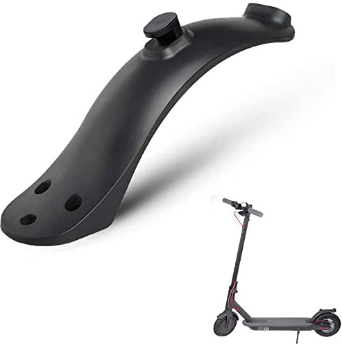 Canocchi 1 x Schutzblech für Tretroller, Kotflügel, Elektro-Scooter, Heckfenster, Ersatzzubehör für Xiaomi M365 / M365 Pro Roller ohne Halterung (schwarz)