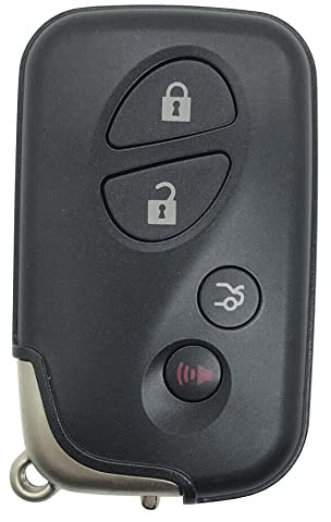 vurbemes Ersatz-Schlüsselanhänger-Abdeckung für Lexus ES RX GS KS RX350 ES350 GS300 GS350 GS430 GS450h ISC IS250 IS350 LS460 LS600h GX460 Keyless Entry Key Fob Case