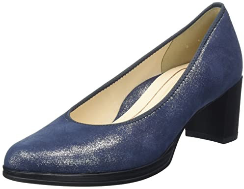 ara Damen Cannes Pumps, BLAU, 41 EU Weit