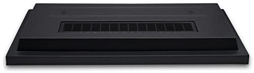 ZooPaul Terrarium Abdeckung schwarz 80x35 100x40 ohne Beleuchtung Deckel Haube 80x35 Gitter schwarz inkl. Halter T8