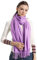 vimate Kaschmir Schals und Tücher, Light Purple Lavender Lilac Kaschmir Pashmina Schals und Tücher für Frauen (DE-Lavender)