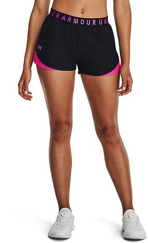 Under Armour Damen Play Up Shorts 3.0, lockere Shorts für Damen mit geschwungenem, schmeichelhaftem Saum, schweißableitende Sporthose
