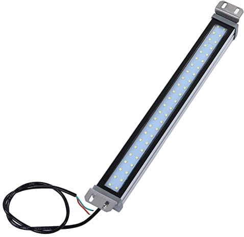 LED-Industriemaschinenleuchte, IP67 Wasserdicht Explosionsgeschützt 24V 36V 12W Hohe Helligkeit LED Arbeitsleuchte mit 360° Drehung Metallbasis, CNC-Maschinenleuchte Werkstatt-Garagenbeleuchtung