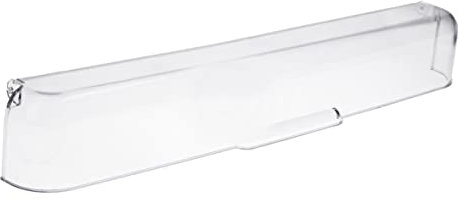 ensipart Butterfachklappe für Türfach kompatibel/Ersatz wie smeg 762173619 transparenter Deckel für Türfach in Kühlschrank
