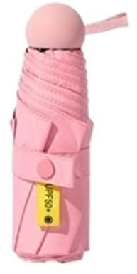 CANTAS Parapluies pour la Pluie Parapluie Capsule Pliable à 50% Parapluie UV à 8 os Parasol Parasol Imperméable Léger Portable Sac à Dos Parapluie Parapluies pour la Pluie Parapluie Coupe-Vent