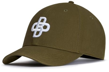 Oblack Baseball Cap Herren Grün Basecap Herren Camo Kappe Herren mit Army Mütze für Damen Baumwolle Peach Verstellbar Snapback Caps Camouflage Damen Hut - Trucker Cap