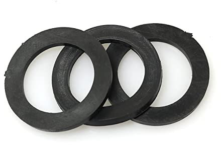 PZRT Lot de 4 rondelles plates en caoutchouc de 22 mm pour remplacer le joint du compteur d'eau
