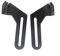 2pcs 150/200 Bench Grinder Tool Rest Replacement Backing Plate Washer Pad Accessories Bench Grinder Tool Rest