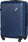 Xonic Design Reisekoffer - ABS Hartschalen Koffer mit 360° Leichtlauf-Rollen - hochwertiger Trolley mit Zahlenschloss in M-L-XL oder Set (Business Nightblue, L)