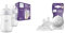 Philips Avent Lot de 2 biberons à Réponse Naturelle de 260 ml & Avent Lot de 2 tétines pour biberon à Réponse Naturelle 0% BPA, Débit 5 pour Bébé de 6 mois + (modèle SCY965/02)