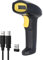 Handheld Barcode Scanner, Wireless und USB-Wired 1D QR Code Scanner, Kabelloser Barcodes Imager für Mobile Zahlung PC Bildschirm Scan