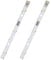 Mantoto LED Strip Light 2Pcs LED Fridge Strip Light for RONGSHENG/HISENSE, Refrigerator Fridge Light Bar E349766 MDDZ-162A 1629348 1529227 DC12V 2W for Kenwood KIFF5017 KIFF7017 KIFF7020 KSBNDIX18