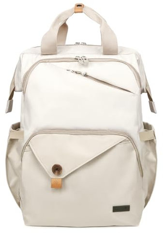 Hap Tim Baby-Wickeltasche für Jungen und Mädchen, großer Rucksack, Wickeltaschen mit Doppelfächern, Baby-Wunschliste für die Suche nach Duschen, Geschenken, für Neugeborene (7340-KK)