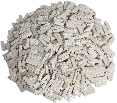 Lego® 1x4 Steine Weiß – 50 Stück | Perfekt für kreative Bauprojekte | Original Lego® Bausteine