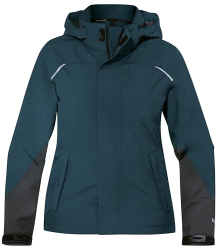 Uvex suXXeed craft Softshelljacke - Damen Arbeitsjacke mit ergonomischer Passform - wasserdicht 8.000 mm - mit Kapuze