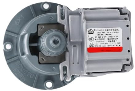 WVGFAUXA Pompa di Scarico, DC31-00181A, Compatibile con Samsung, Pompa di Scarico for Lavatrice PX-2025-1 B15-6A(PX-2025-1)