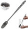 Water Bottle Cleaner Brush 11 Flexible 360° Silicone Bottle Brush with Long Handle Scratch-Resistant Dishwasher Safe for Small Narrow Neck Containers Water Cleaner