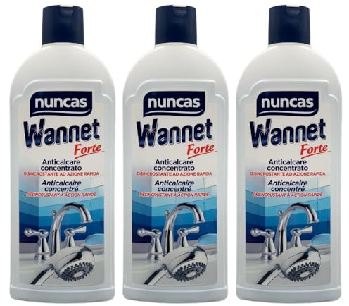 Anticalcare Concentrato, Disincrostante ad Azione Rapida, 500ml (3 Unità)
