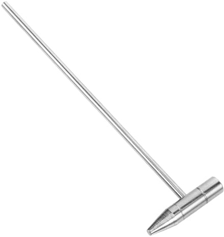ULTECHNOVO Kalimba für Präzises Kalimba Stimmen aus Metall Stimmhammer in Silber Vielseitiges Werkzeug und Daumen Klavier Klavierstimmung für Musiker Beim Tuning und Basteln