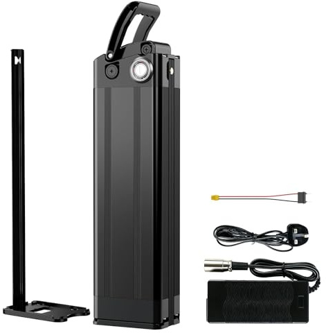 Batterie Velo Electrique Pliant 36V 17.5Ah, Batterie pour Vélo électrique 630 Wh avec BMS Intelligent, 2 Broches, Batterie 36v Lithium ION pour Vélo électrique 250W-550W Motor