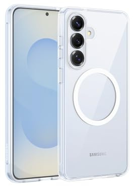 Belkin SheerForce Clear Samsung Galaxy S26+ Magnetische Hülle, 4m Aufprallschutz, Handyhülle, Kratzfest, Vergilbungsfrei, Stoßfest, Griffig, Durchsichtig, Qi2-zertifiziert für induktives Laden