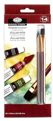 Royal & Langnickel Wasserfarben-Set (14 Tuben)