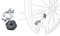 Topeak Duo Spoke Wrench Speichen Mavic M7 M9 Spannschlüssel Fahrrad Stahl Werkzeug, 15410063