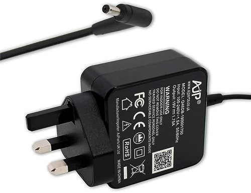 REPLACEMENT LAPTOP CHARGER FOR ASUS VIVOBOOK S200E-CT206H ASUS VIVOBOOK L403N, VIVOBOOK L403NA, VIVOBOOK L403NA-FA, VIVOBOOK L403 SERIES LAPTOP 33W PSU 19V 1.75A AC ADAPTER