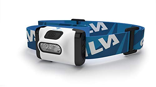 Silva Schneider Active XT Taschenlampe mit Stirnband, Schwarz, Blau, Weiß, Acrylnitril-Butadien-Styrol (ABS), IPX6, LED, 2 Lampen