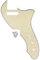 FLEOR 12 Schraubenlöcher TL Thinline Schlagbrett Neuauflage Stil Kratzplatte Passend für Original US TL TE Thinline 69 RI USA, 3-lagige Creme