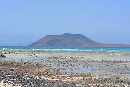 hansepuzzle 33787 - Fuerteventura Puzzle 2000 Teile - Natur Motiv mit hochwertiger Aufbewahrung: Kartonbox und wiederverschließbarem Beutel - Format 90 × 60 cm