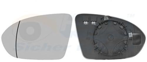 VAN WEZEL Spiegelglas, Außenspiegel 3810837