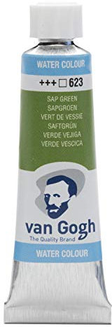 Van Gogh Aquarellfarbe, 10ml Tube, Saftgrün 623