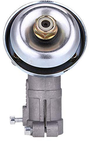 KSTE Trimmerzubehör, 26mm Durchmesser Trimmer Getriebe für Freischneider Rasenmäher Teile (Silber, 7-Zähne)