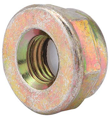Tuerca de la Cuchilla de la Segadora, Universal M10x1.25 Rosca Izquierda Tuercas de la Cuchilla de Repuesto Desbrozadora Accesorios de Cortacésped Piezas M10x1.25 Tuerca de Rosca Izquierda