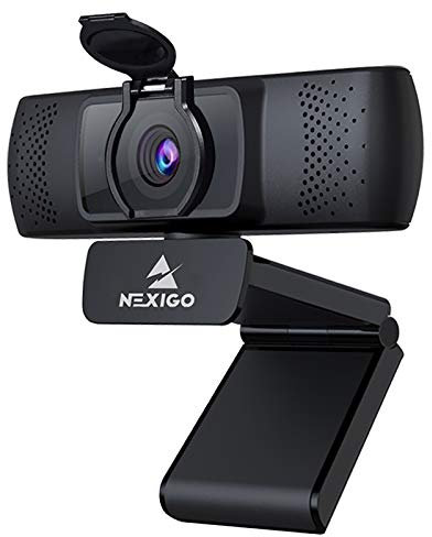 2021 1080P Streaming Business Webcam with Microphone & Privacy Cover, AutoFocus, NexiGo N930P HD USB Web Camera, for Zoom Meeting YouTube Skype FaceTime Hangouts, PC Mac Laptop Desktop