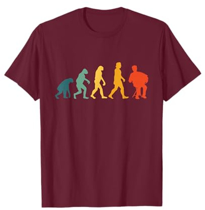 Musicien d'évolution d'accordéon accordéon Retro T-Shirt