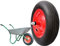 ECOVELO Union Ruota PNEUMATICA Completa 3.50-8 (4pr) Ricambio per CARRIOLA Modello Vespa ASSE Lungo 155 mm Gomma