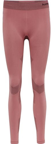 hummel Damen First Seamless Tr Tights W Leggings, Dusty Rose, L Slim EU