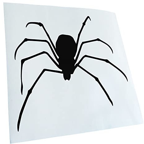- Autoaufkleber - Spinne Spider Silhouette 2 Aufkleber für Auto, Laptop, Fahrrad, LKW, Motorrad mehrfarbig JDM Decal Racing