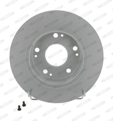 FERODO DDF1390C 2x Bremsscheiben Hinten Ø260mm voll Kompatibel mit HONDA Accord VII Limousine CL, CN 42510SDAA00 42510SEA000 DDF1390C