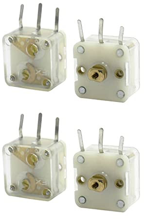 PYNQ 4 Pzs 223F Estilo Dual 20PF Condensador Variable para Radio