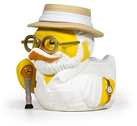 TUBBZ Box-Ausgabe Dr John Hammond Sammler-Vinyl-Gummiente Figur - Offizielles Jurassic Park Merchandise - Fernsehen, Filme & Videospiele