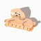 Nordstral Haarklammer Hund Toypudel - Haarklammer in 8 x 5 cm, Haarspangen Damen und Haarspangen Mädchen