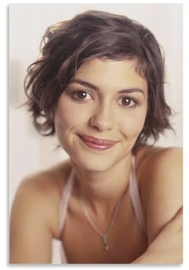 The Actress Audrey Tautou Poster (22) Wandkunst Poster Scroll Leinwand Gemälde Bild Wohnzimmer Dezember