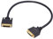 xiwai Cable de extensión DVI 24+1 macho a hembra de 50 cm, DVI-D de doble enlace para monitor, proyector, televisión