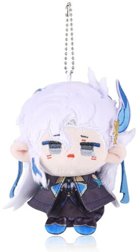 Porte-clés de personnage de jeu anime GI, Mignon porte-clés collectionnable de 10cm, Taille compacte pour sacs à dos et clés (Neuvillette)