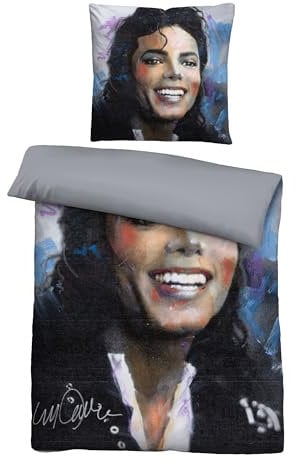 Traumhaft schlafen - Castell - Markenbettwäsche SID Maurer Mikrofaser Bettwäsche 0561803 Michael Jackson