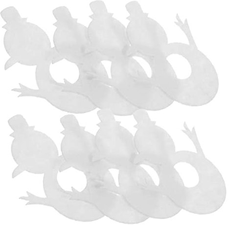 Cabilock Marcadores De Copas De Vino De Fieltro Etiquetas Para Fiestas 12 Unidades